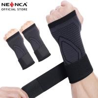 ราคา NEENCA ผ้าพันข้อมือรัดข้อมือ2แพ็คปลอกรัดเท้าบรรเทาอาการปวดมือพร้อมการสนับสนุนสายรัดข้อมือสำหรับการยกน้ำหนักออกกำลังกาย MTB Tendonitis ข้อมือมีหลุมแก้ปวดข้อ (20852012473)