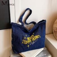 ราคา MOJOYCE กระเป๋าสะพายไหล่ผ้าฝ้ายย้อมลายปักลายดอกไม้ความจุสูงสำหรับผู้หญิงใช้งานประจำและเที่ยวพักผ่อน (24919765936)