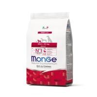 ราคา Monge Natural Superpremium Mini Adult Rich in Chicken อาหารสุนัขโตพันธุ์เล็ก 800 กรัม (23970451603)