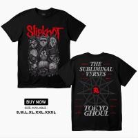ราคา เสื้อยืดวงสลิปน็อต Slipknot สกรีนหน้า หลัง (23978601452)