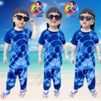 ราคา ชุดเซ็ตมัดย้อมเด็ก เสื้อมัดย้อมเด็กสีสันสดใส กางเกงมัดย้อมขายาว สำหรับเด็กน้ำหนัก 7 27 กิโลกรัม (17652479019)