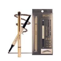 ราคา ดินสอเขียนคิ้ว และเบลนดิ้งคุชชั่น 2 in 1 browit by nongchat Brow Pencil And Blending Cushion (15102463983)