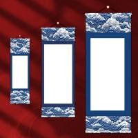 ราคา HUANG กระดาษวาดรูประบายสี ม้วนกระดาษข้าวโบราณ ของขวัญทำเอง สไตล์จีนจีน ม้วนเปล่าสำหรับแขวน ของเก่าแบบโบราณ มือรีด เลื่อนการติดตั้งภาพวาดการประดิษฐ์ตัวอักษร ตกแต่งบ้านสำนักงาน (24367369391)