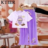 ราคา ชุดเซ็ทเด็ก เสื้อยืด กางเกงขายาวผ้าร่อง ลายการ์ตูนสุดฮิต (22373243215)