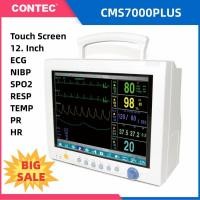 ราคา CONTEC Touch Screen CMS7000 PLUS 12 1 Inch ICU Patient monitor cardiac monitor vital signs monitor 6 parameters FREE warranty (21542942179)