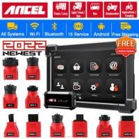 ราคา ANCEL X7 HD Heavy Duty เครื่องตรวจรถบรรทุกเครื่องมือ HOBD ทั้งหมดเครื่องสแกนระบบ ABS SAS DPF TPMS รีเซ็ตน้ำมันฟังก์ชั่นสำหรับ FUSO HINO Isuzu VOLVO Cummins Kia บลูทูธ Professional OBD2รถบรรทุก2 In 1เค
