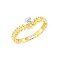 ราคา PRIMA แหวนเพชร ตัวเรือน 9K สี Yellow Gold Victoriana Collection 991R5453 01 (24555042539)