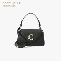 ราคา COCCINELLE กระเป๋าถือผู้หญิง รุ่น C ME HANDBAG 180401 สี NOIR (24761593780)