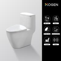 ราคา MOGEN MO38N โถสุขภัณฑ์ชิ้นเดียว ฝา Slow Close สีขาว (18144295040)