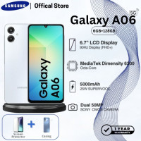 ราคา Samsung Galaxy A06 6GB 128GB กล้อง 50MP ชิปเซ็ต G85 แบตเตอรี่ 5000mAh มือถือเล่นเกมราคาประหยัด (25385986802)