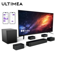 ราคา ULTIMEA ลำโพง 7 1ch Dolby Atmos ซาวด์บาร์บลูทูธ พร้อมซับวูฟเฟอร์ โฮมเธียเตอร์ เสียงรอบทิศทาง เสียงสมจริง 500W (25053567654)