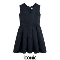 ราคา iCONiC BLACK ROYAL REINDEER DRESS 0461 ชุดราตรี สีดำ ผ้าไหม ทอลาย อก34 เอว28 ยาว31 เดรสออกงาน เดรสสั้น ชุดเดรส ชุดไปงานแต่ง เดรสงานแต่ง (16192197529)