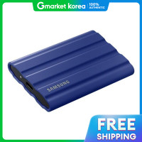 ราคา Samsung Electronics เอสเอสดีภายนอกแบบพกพา T7 Shield 1TB สีน้ำเงิน (25604055310)