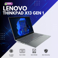 ราคา พร้อมลุยงาน Lenovo ThinkPad X13 i5 GEN 1011 RAM 16GB SSD 256GB โน๊ตบุ๊คมือสอง Used laptop (24930274205)