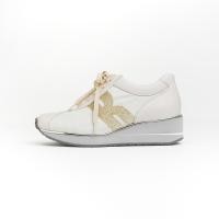 ราคา JOLI SNOB x Kawano Sneakers รองเท้าผ้าใบ หนังแท้ Made in Japan KW 05 6986 (25388278154)