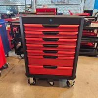 ราคา ตู้เครื่องมือ 7 ลิ้นชัก 47x79x100 ซม สีแดง ดำ (23047365615)