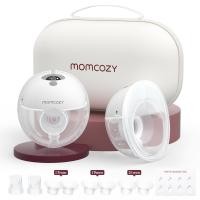 ราคา Momcozy เครื่องปั๊มนมแม่แบบแฮนด์ฟรีสำหรับสวมใส่ M5หน้าแปลนซีลสองชั้นสำหรับ Comfort เหมือนเด็กทารก3โหมดและดูด9ระดับปั๊มไฟฟ้าแบบพกพา 24มม (25373358760)