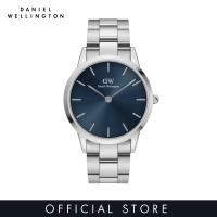 ราคา Daniel Wellington Iconic Link Arctic Watch 40mm Silver Blue Dial Watch for Men Fashion Watch DW Ofiicial Authentic (9765925055)