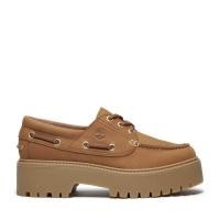 ราคา Timberland Womens Stone Street Platform Boat Shoes รองเท้าผู้หญิง FTLLA2GVF EM7 (25371053934)