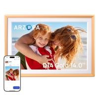 ราคา ARZOPA Digital Photo Frame กรอบรูปดิจิตอล WiFi 10 1 14 0 หน้าจอ IPS สัมผัส แชร์ภาพ วิดีโอผ่านแอป เก็บรูปไม่จำกัดบนคลาวด์ ของขวัญ สมาร์ทโฟโต้เฟรม ครอบครัว (25031632452)