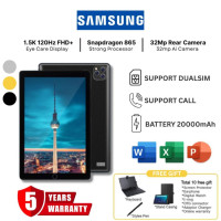ราคา แท็บเล็ต Samsung Galaxy Tab S 12 5G รุ่นปี 2025 RAM 16GB ROM 512GB แบตฯอึด 20000mAh Android 12 เหมาะสำหรับเรียน ทำงาน เล่นเกม (25386600907)