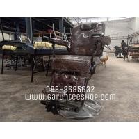 ราคา เก้าอี้บาร์เบอร์ เก้าอี้ตัดผมชาย ดึงกระดุมเต็มปักหมุด สุดในรุ่นจากโรงงาน (22373945313)