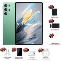 ราคา ซื้อ 1 แถม 9 ฟรี MUI Galaxy Tablets A11 16GB 1TB แท็บเล็ต หน้าจอ 10 1 90Hz LCD Androind 15 0 Dual SIM 5G WIFI 10000mAh รับประกัน 3 ปี (25259791212)