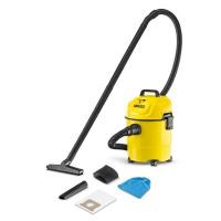 ราคา KARCHER เครื่องดูดฝุ่นแบบเปียกและแบบแห้ง WD 1S CLASSIC ถังสแตนเลส WD 1 CLASSIC ถังพลาสติก (22420101837)