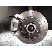 ราคา ชุดจานเบรคขยาย285มิล ใช้ปั๊มดิสเบรคเดิมตรงรุ่น HONDA JAZZ GD CITY ZX ปี04 2007 พร้อมขา RUN STOP คู่หน้า ซ้าย ขวา (18299294890)