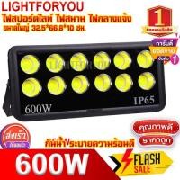 ราคา สปอร์ตไลท์ LED 600W 500W 400W 300W 200W 100W 50W Spotlight ขาว วอร์ม Flood Light โคมไฟแอลอีดีสปอตไลท์ Spot Light 200W รุ่นCOB 2025 แบบกลม และ รุ่นประหยัด (20755688850)