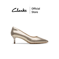 ราคา Clarks รุ่น ADELA COURT สี CHAMPAGNE INTEREST รองเท้าคัทชูผู้หญิง รองเท้าส้นสูงหนังแท้ คุณภาพดี ใส่สบาย (24373064764)
