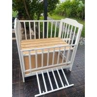 ราคา เตียงนอนเด็ก เตียงเด็ก เตียงนอนไม้ คอกกั้นเด็กได้ด้วย สภาพสวย ชุด M (24204095475)