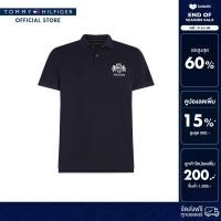ราคา Tommy Hilfiger เสื้อโปโล ผู้ชาย รุ่น MW0MW37516 DW5 สีน้ำเงิน ทรง Regular Fit (23710763885)