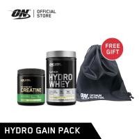 ราคา Optimum Nutrition Hydro Gain Pack ประกอบด้วย On Hydro Whey 1 75 Ibs Choc On Creatine 300 g Free On STRINGBAG (24988506050)