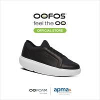 ราคา OOFOS OOFOS OOmg Club White Black Mens รองเท้าเพื่อการฟื้นฟู (25106102744)