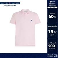 ราคา Tommy Hilfiger เสื้อโปโล ผู้ชาย รุ่น MW0MW39940 TOG สีชมพู ทรง Regular Fit (23869264483)