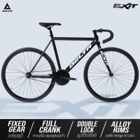 ราคา จักรยานฟิกเกียร์ 700c DROP BAR ขอบล้ออลูมิเนียม สูง 30 MM NEW ONE LIFE ONE CHANCE DELTA รุ่น EXIT By The Cycling Zone สินค้ารับประกันจากผู้ขาย (25386402690)