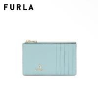 ราคา FURLA กระเป๋าใส่การ์ด รุ่น CAMELIA M ZIPPED CARD CASE สี ACQUAMARINA (23893700009)