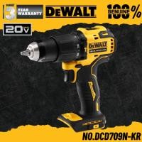 ราคา รับประกัน 3 ปี DEWALT DCD709N KR สว่านกระแทกไร้สาย Atomic 20V Max เฉพาะตัวเครื่อง รุ่น (24691862294)