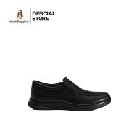 ราคา Hush Puppies รองเท้าผู้ชาย รุ่น HP 8HDFB1015A สีดำ รองเท้าทางการหนังแท้ แบบสวม (24723748083)
