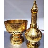 ราคา กรวดน้ำพานรองขันลงหิน ตอกลาย รุ่นพิเศษ ขนาดขันกว้าง 5 นิ้ว หนาพิเศษ (10613011652)