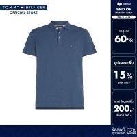 ราคา Tommy Hilfiger เสื้อโปโล ผู้ชาย รุ่น MW0MW17771 DV1 สีน้ำเงิน ทรง Slim Fit (23710724880)