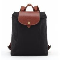 ราคา Hot LONGCHAMP Le Pliage Original 1699089001กระเป๋าเป้สะพายหลังคลาสสิกพับกันน้ำไนลอนกระเป๋าสตรีกระเป๋านักเรียน สีดำ Freeshipping COD (1545944807)
