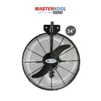 ราคา Masterkool พัดลมอุตสาหกรรม แบบแขวนผนัง 24 นิ้ว รุ่น คูลท็อป สีดำ (9930450)