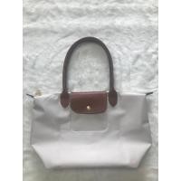 ราคา 100 Authentic longchamp Le Pliage Original Dumpling bag Women bags Long handle Nylon Shoulder Bag folded Shopping Bag 2605089555 M size White made in France (18094813955)