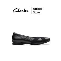 ราคา Clarks รุ่น JAZMYNN GEM สี BLACK LEATHER รองเท้าคัทชูผู้หญิง หนังแท้ ทรงแฟลต คุณภาพดี ใส่สบาย รองเท้าใส่เที่ยว รองเท้าลำลอง (24958102570)