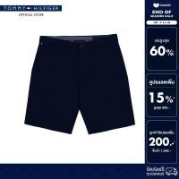 ราคา Tommy Hilfiger กางเกงขาสั้น ผู้ชาย รุ่น MW0MW23563 DAF สีน้ำเงิน ทรง Slim Fit (24623775109)