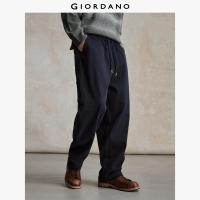 ราคา GIORDANO ผู้ชาย กางเกงบุขนแกะ เอวยางยืด กางเกงหลายกระเป๋า ทรงหลวม ลำลอง แฟชั่น กางเกงคาร์โก้ 18115713 (25585904428)