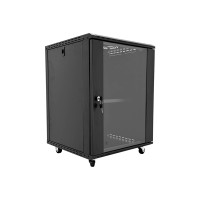 ราคา Network Cabinet ตู้แร็ค ตู้แบน WALL RACK 4U 6U 9U 12U แถมถาด บานกระจกใส เหมาะสำหรับเซิร์ฟเวอร์และCCTV มีกุญแจล๊อค (25372797365)