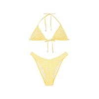 ราคา KLOSET Gingham Halter Bikini Set KK22 SW014 ชุดว่ายน้ำบิกินี่ (19062722024)